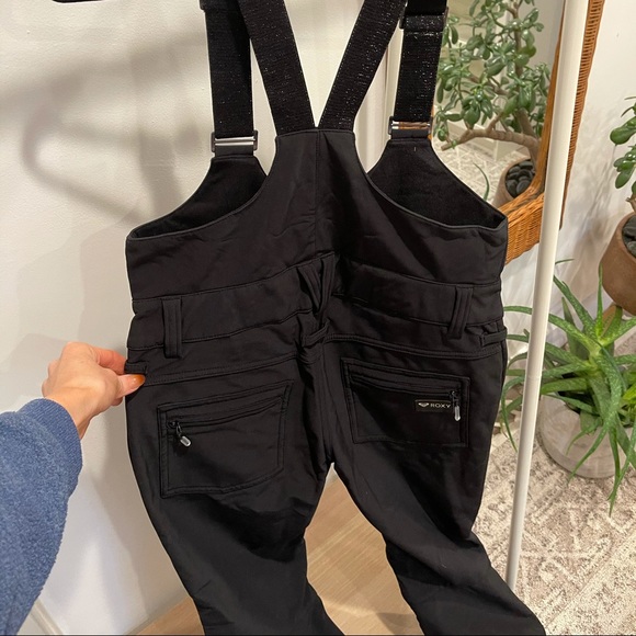 NWT Roxy Summit Ski Bib Black - S, M - Picture 3 of 4